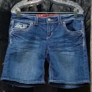 Hydraulic Gramercy Stretch Blue Jean Shorts